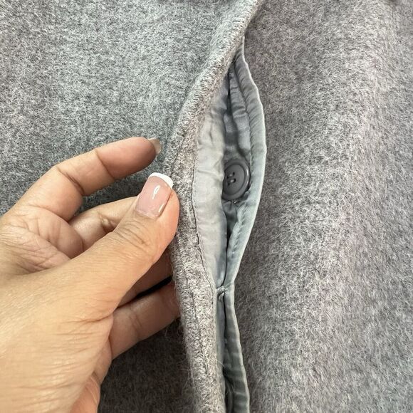 Itala Testino Suri Alpaca Wool Super Soft Jacket Women’s Size L Gray Peru‎ - Picture 8 of 15